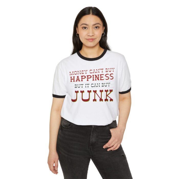 Junk Quote Ringer T-Shirt